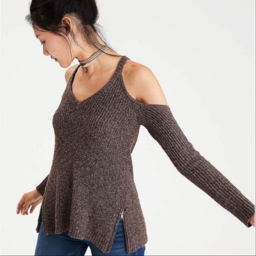 American Eagle Sweater Zipper